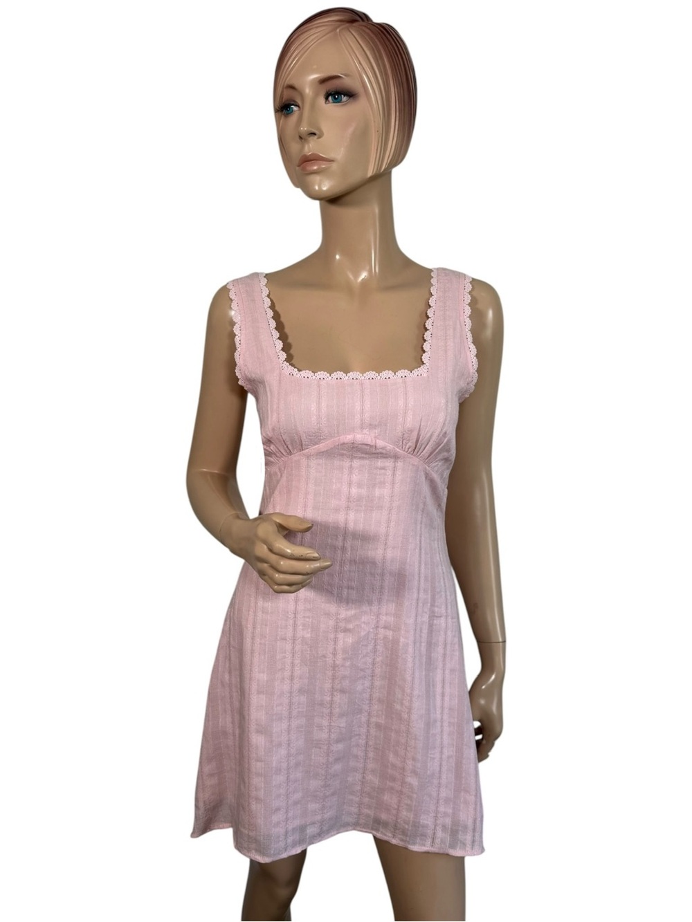Princess Polly Dasha Mini Dress Pink Size 8 - Picture 5 of 13